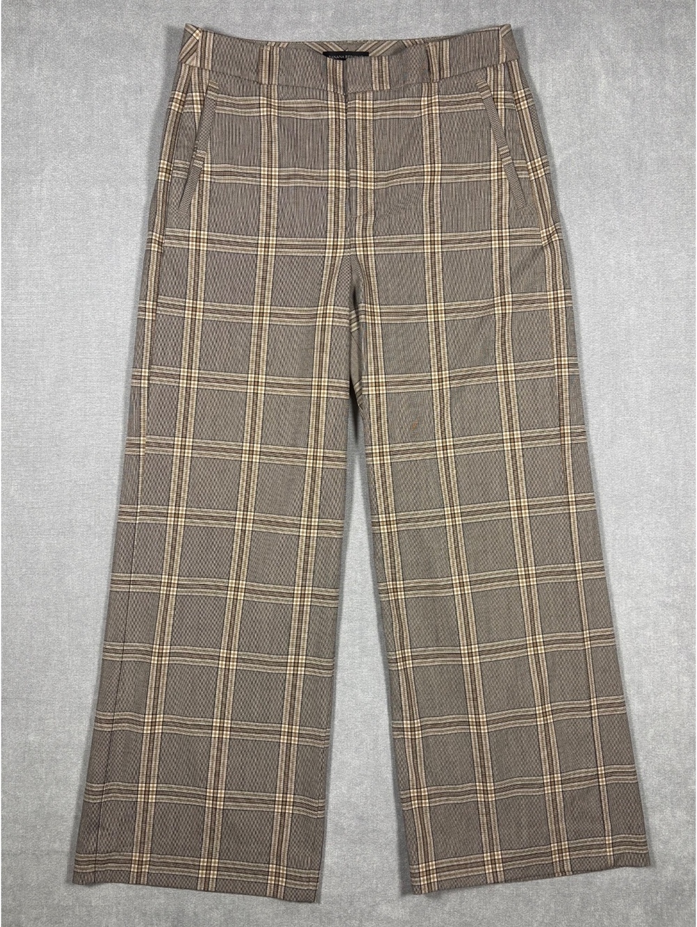 Banana Republic Women's Plaid Dress Pants
